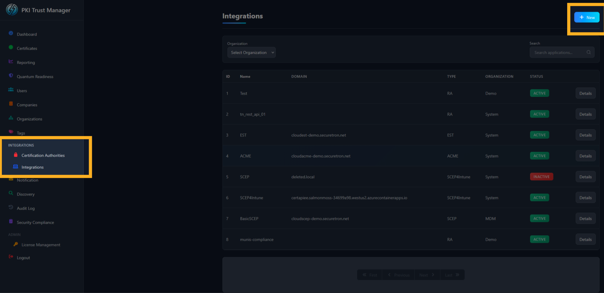 New SCEP Listner