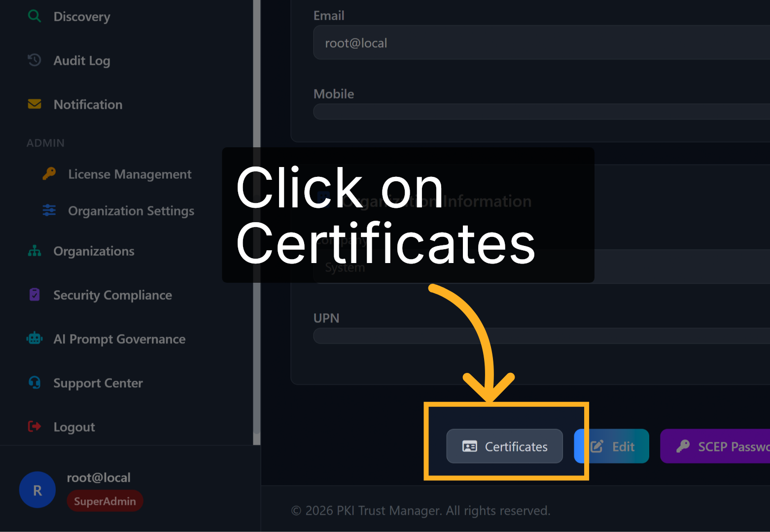CEP and SIGNING Certificates - 02
