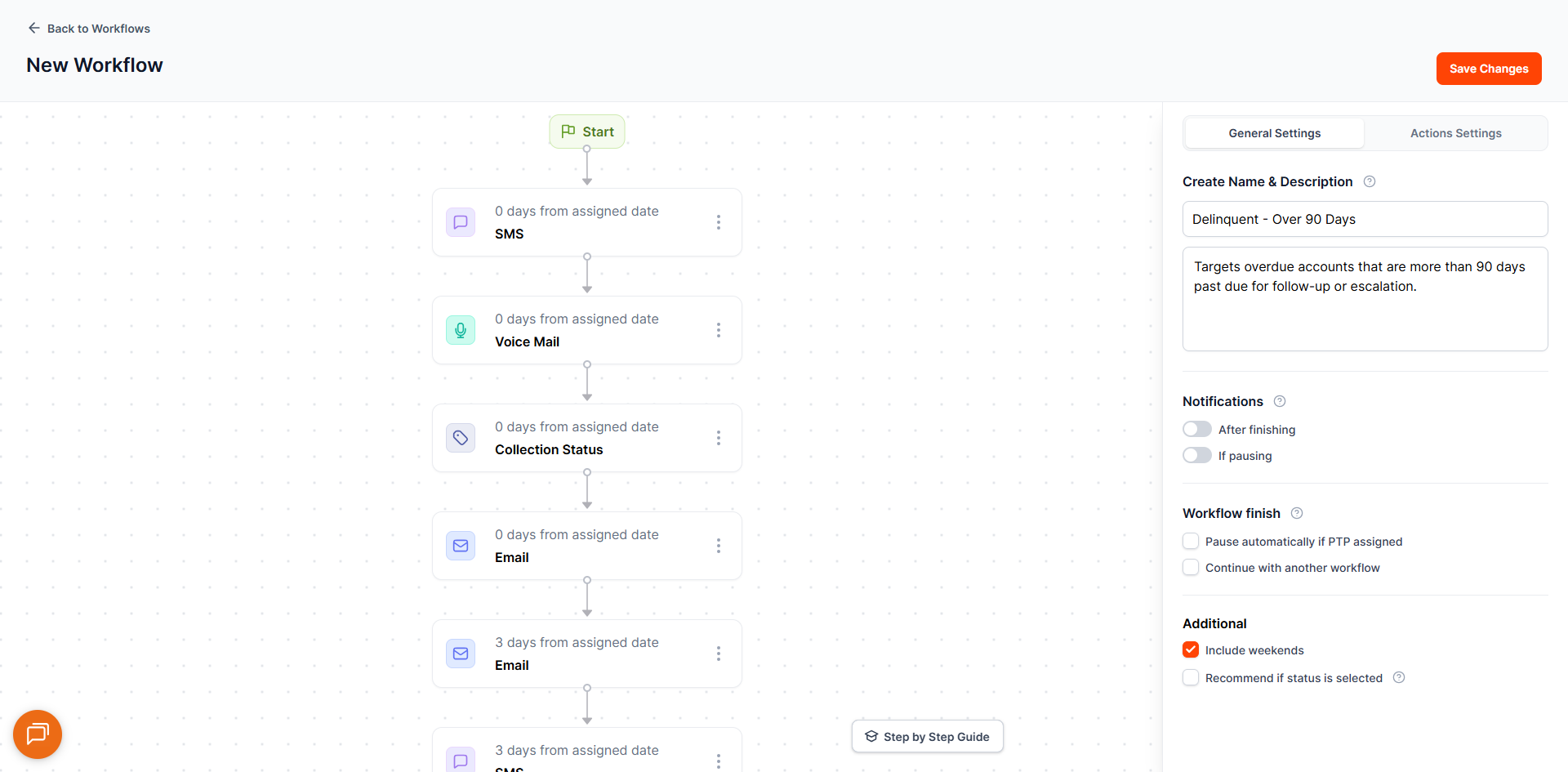 Delinquent Over 90 Days Template