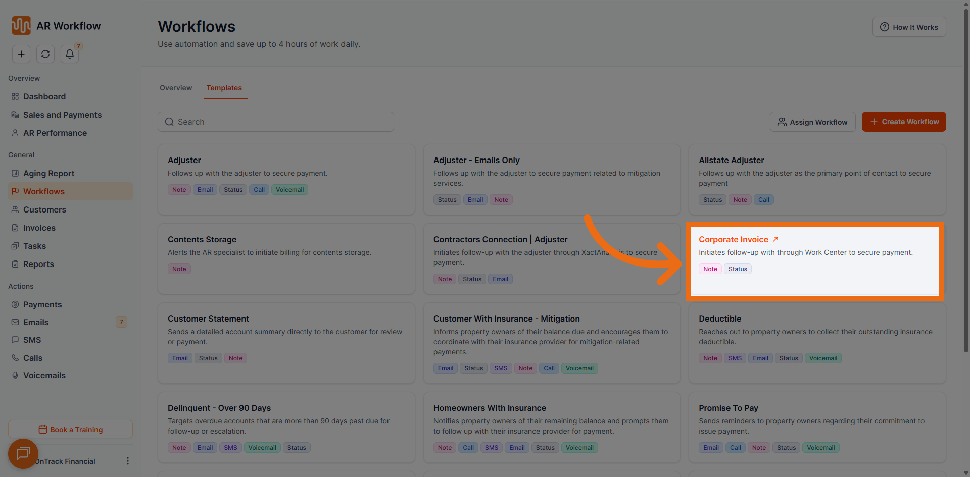 Corporate Invoice Template