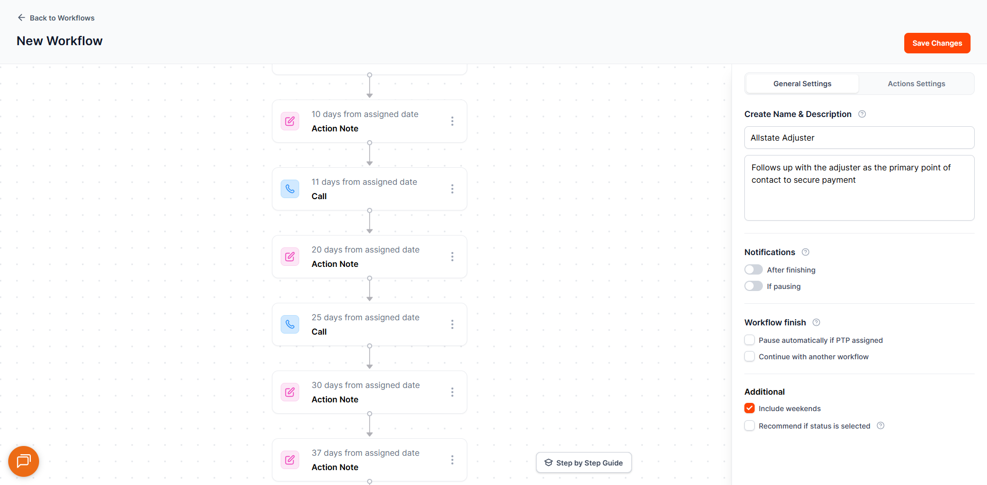 Allstate Adjuster Template