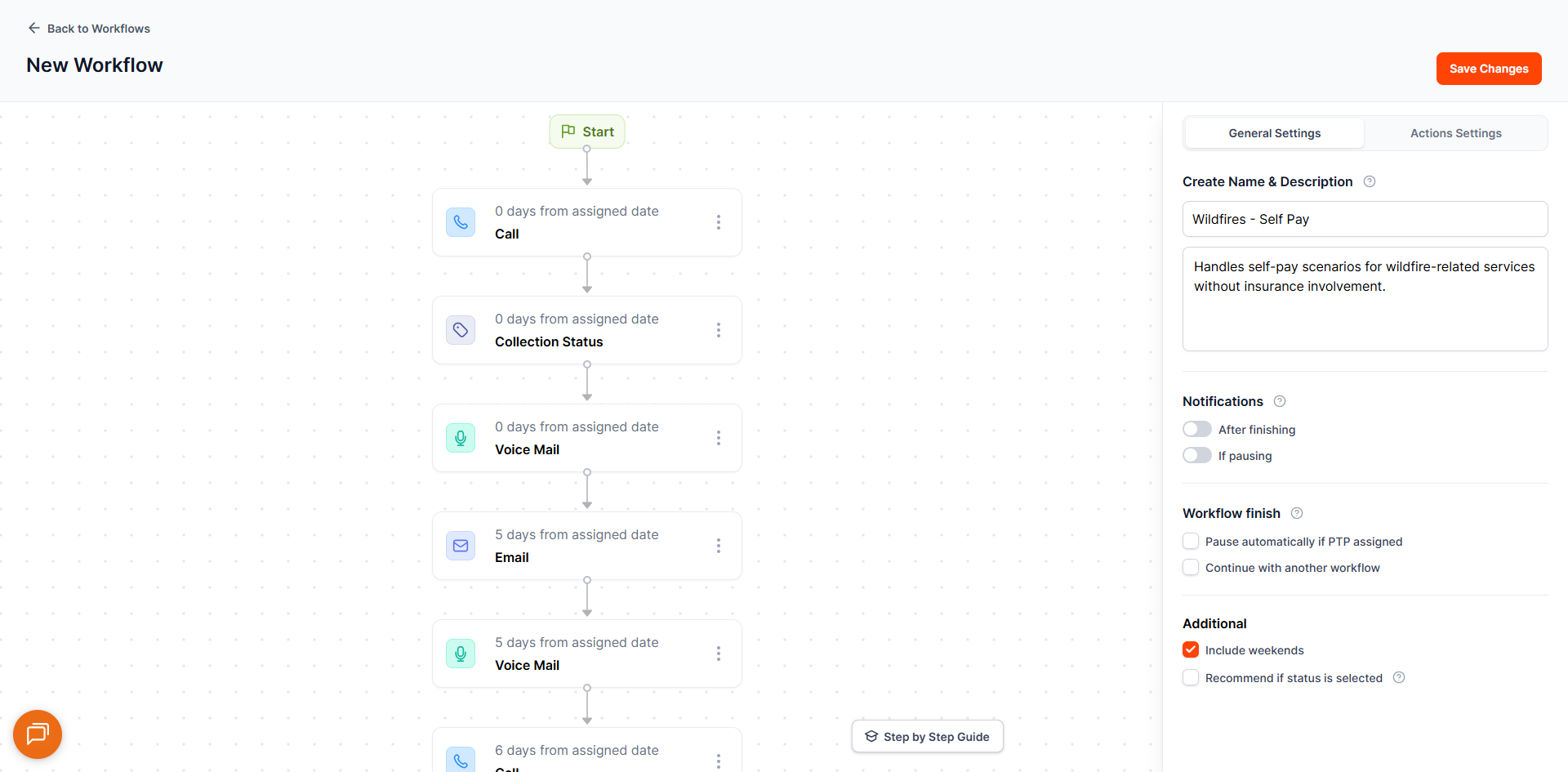 Wildfires-Self Pay Template