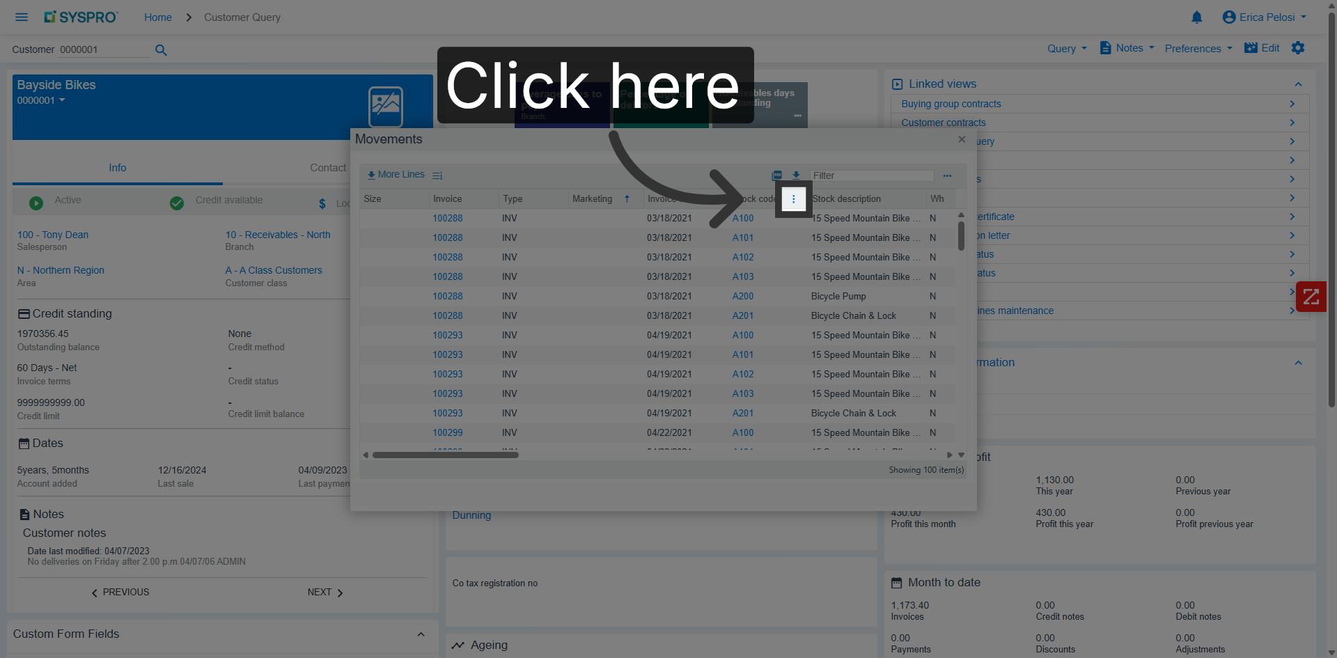 Access Filter Options