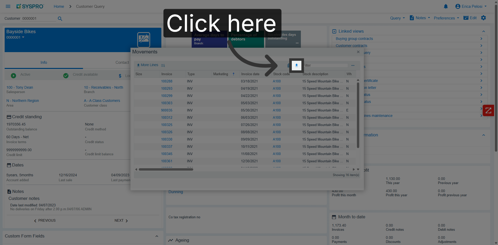 Click to Finalize