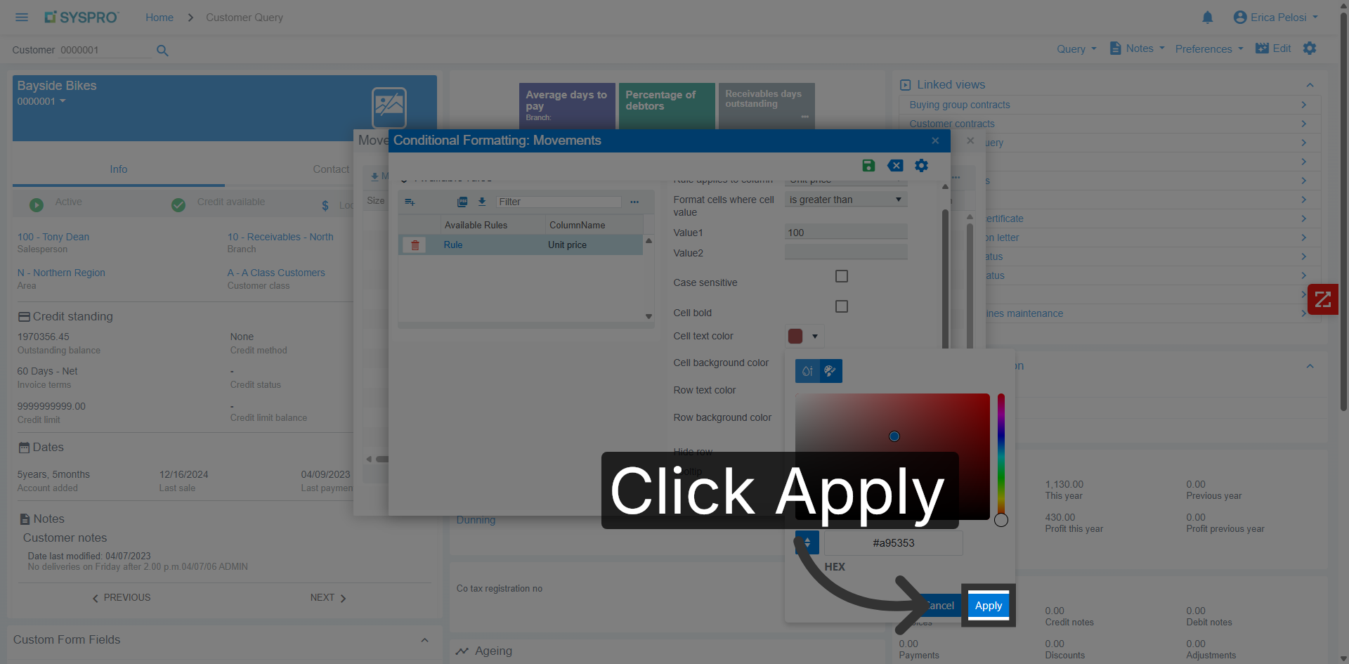 Apply Changes