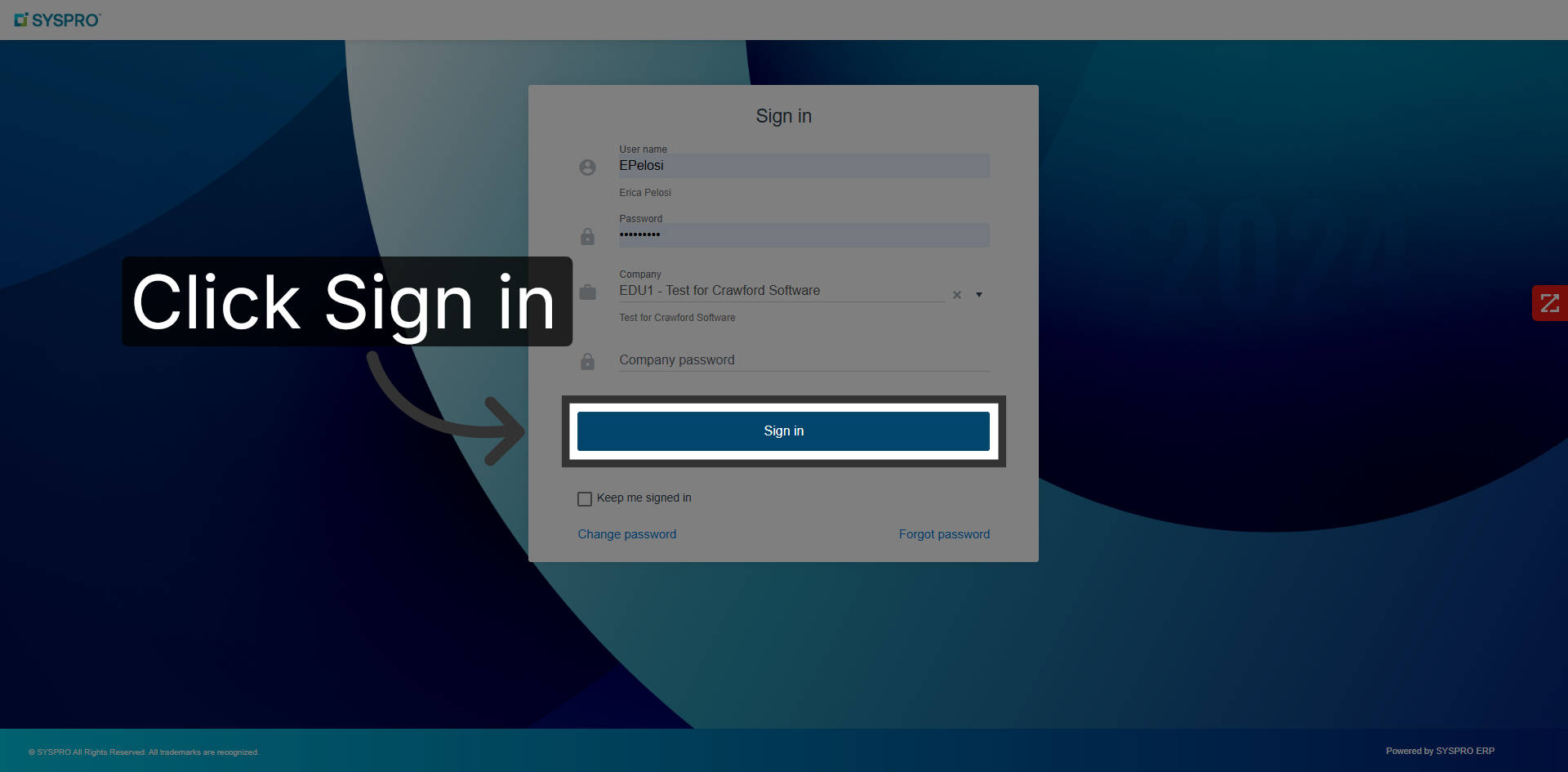 Complete Sign-In