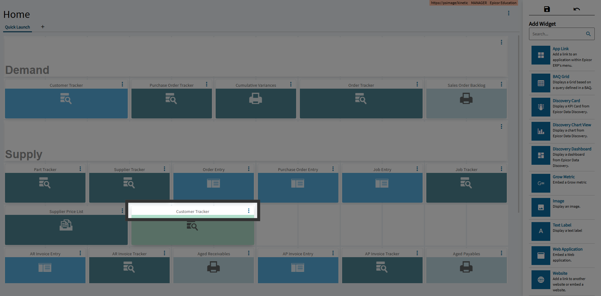 Open Customer Tracker