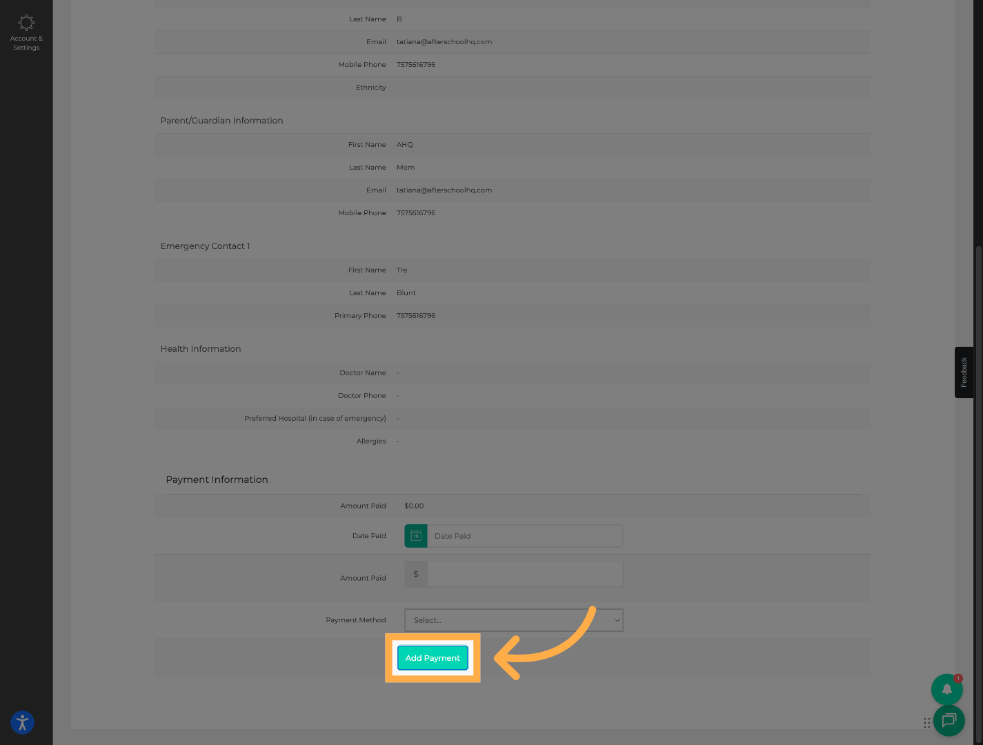 Save the Offline Payment