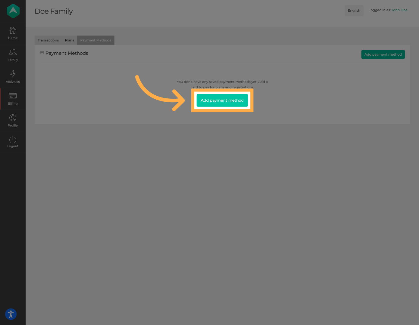 Add a Payment Method