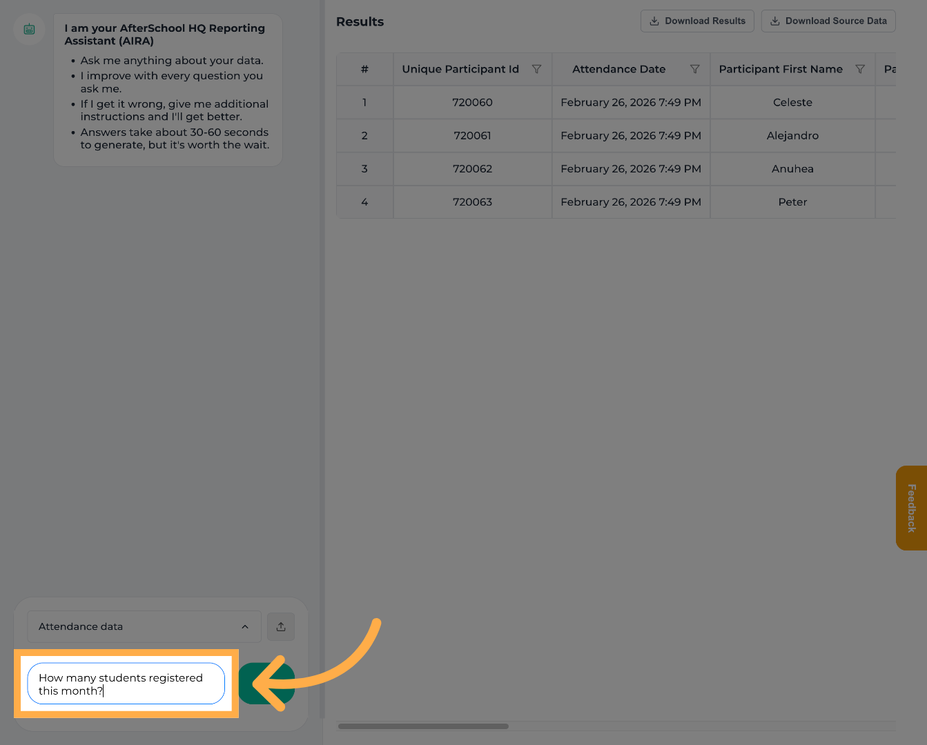 Ask a Registration Question