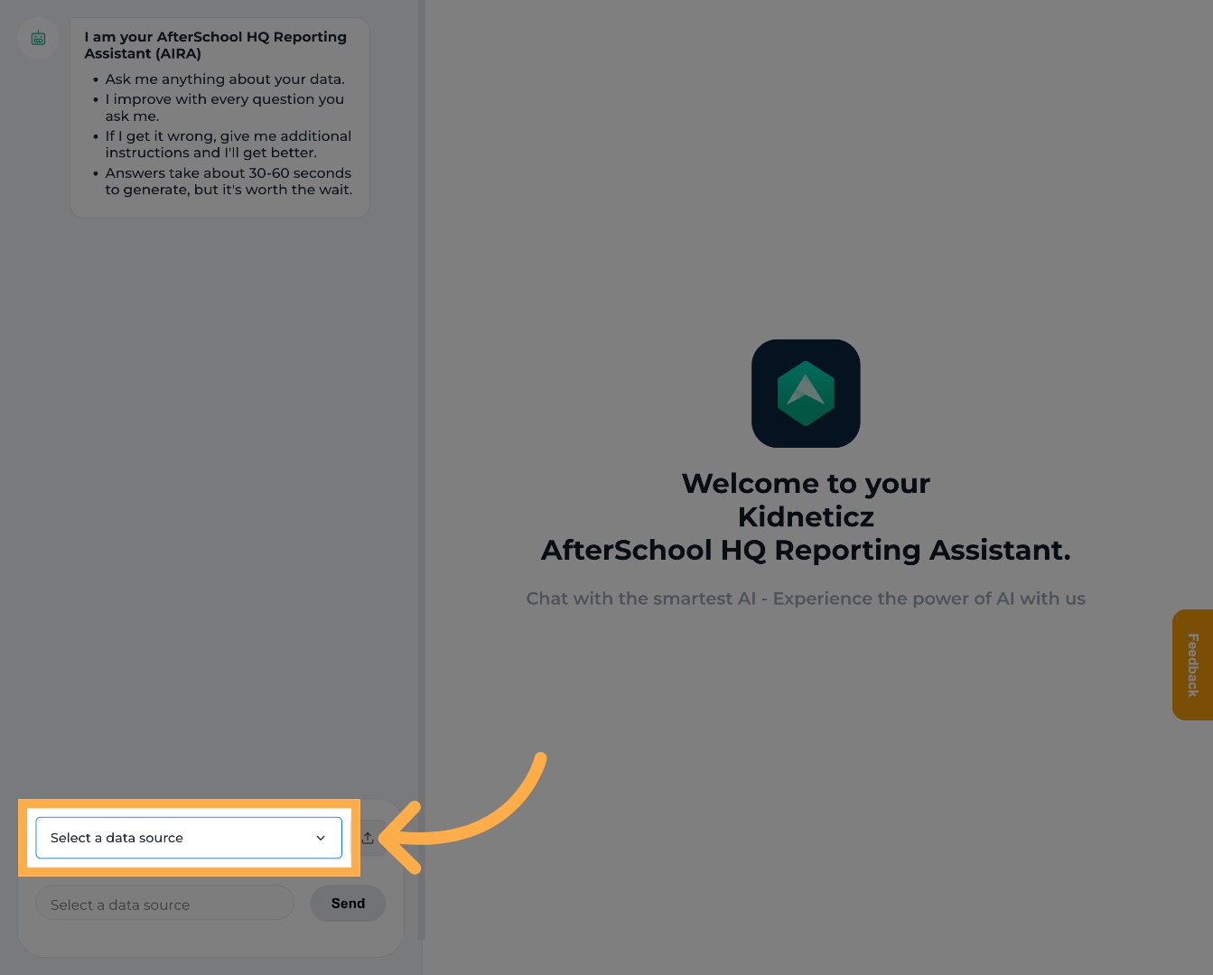 Select a Data Source