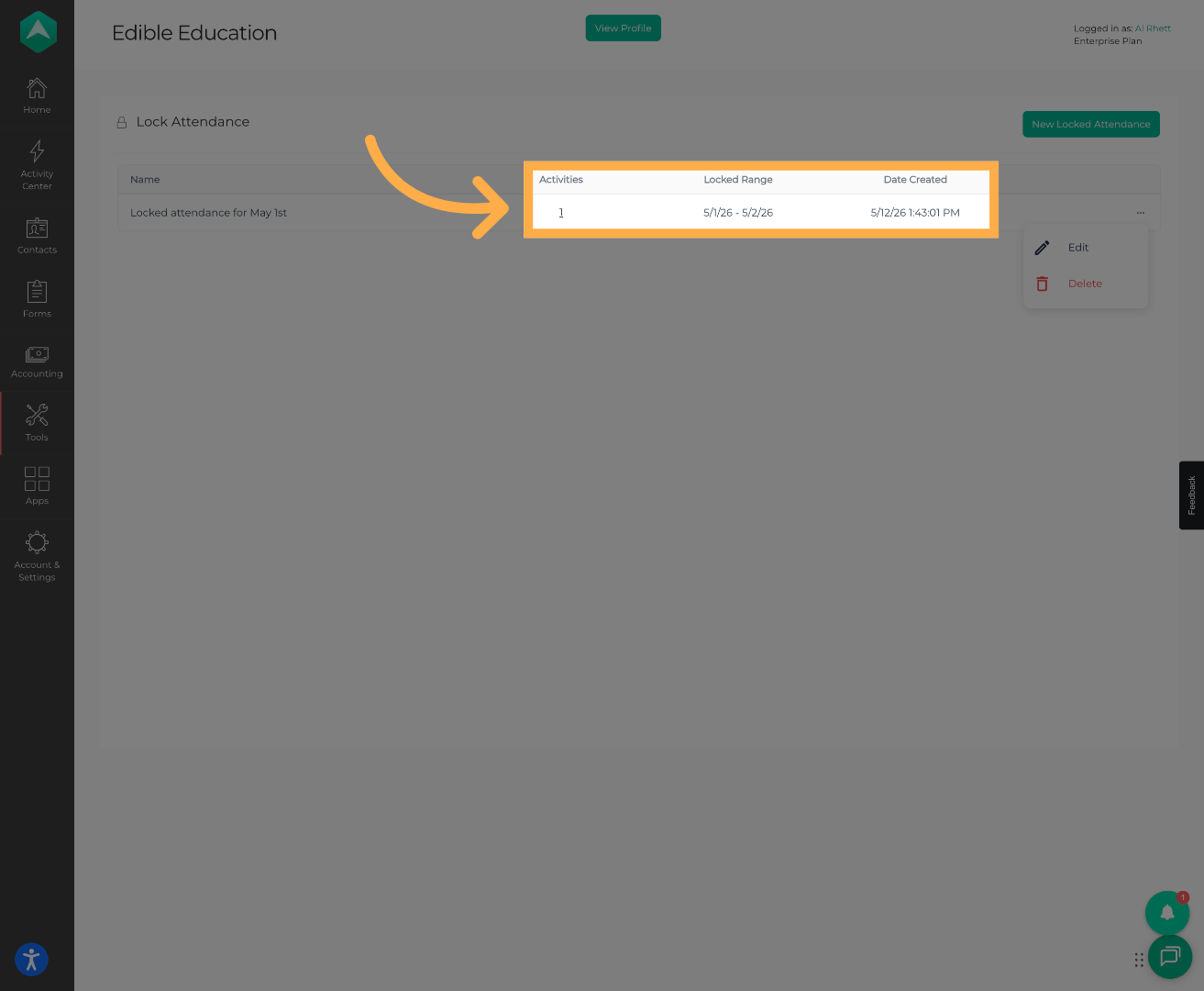 Review Additional Attendance Information