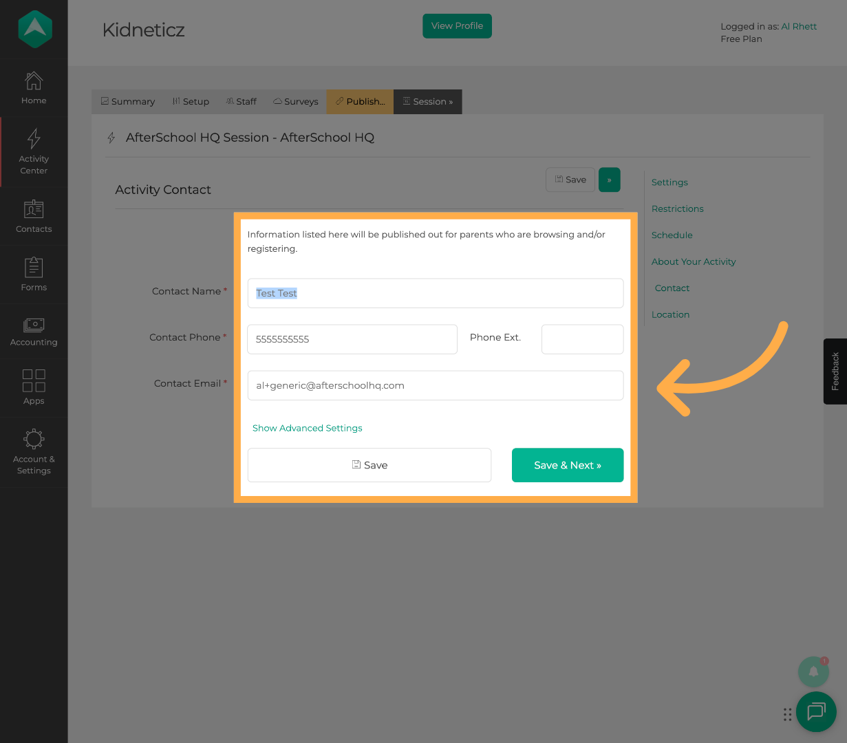 Contact for Inquiries