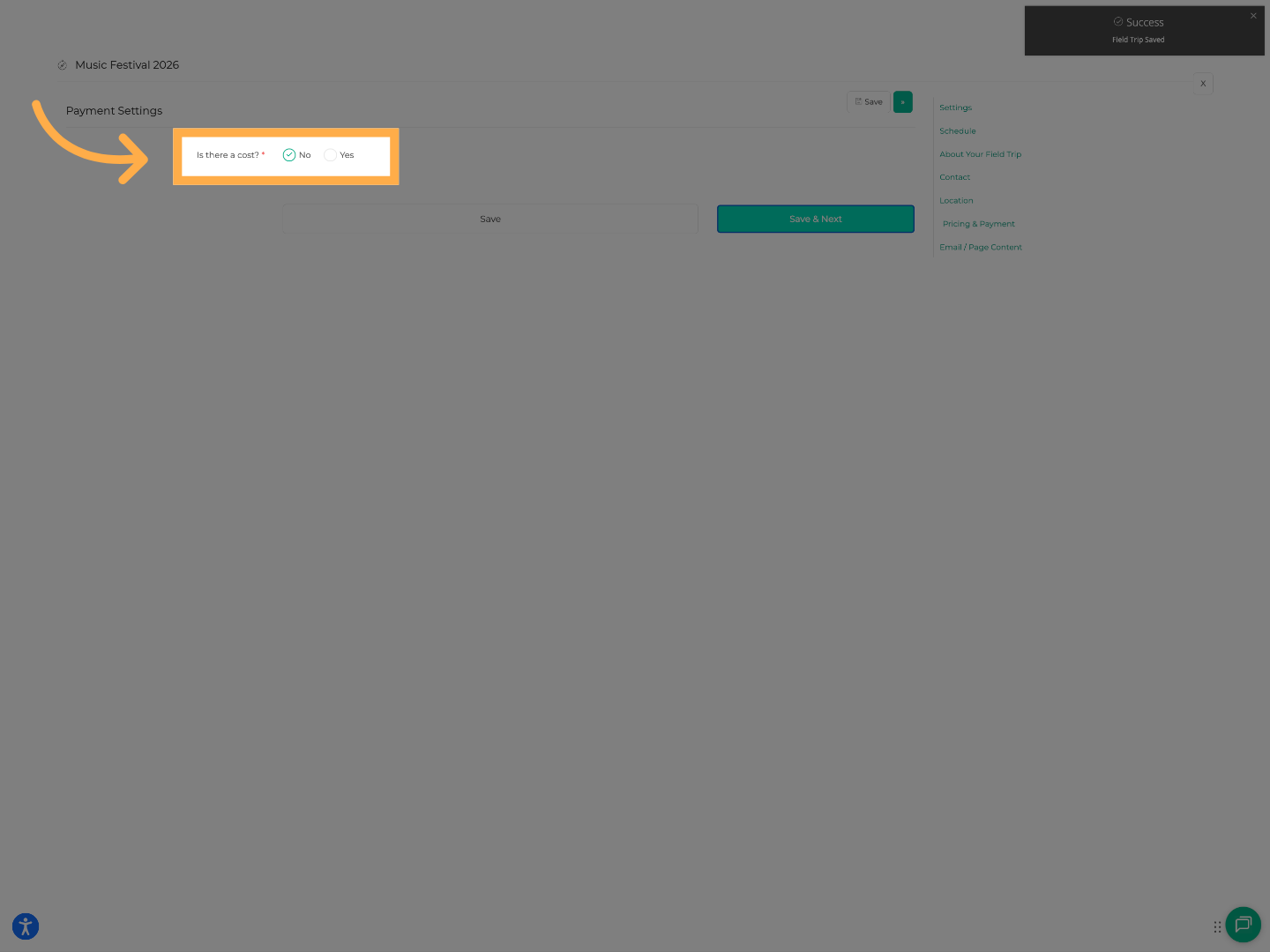 Set Cost (If Applicable)