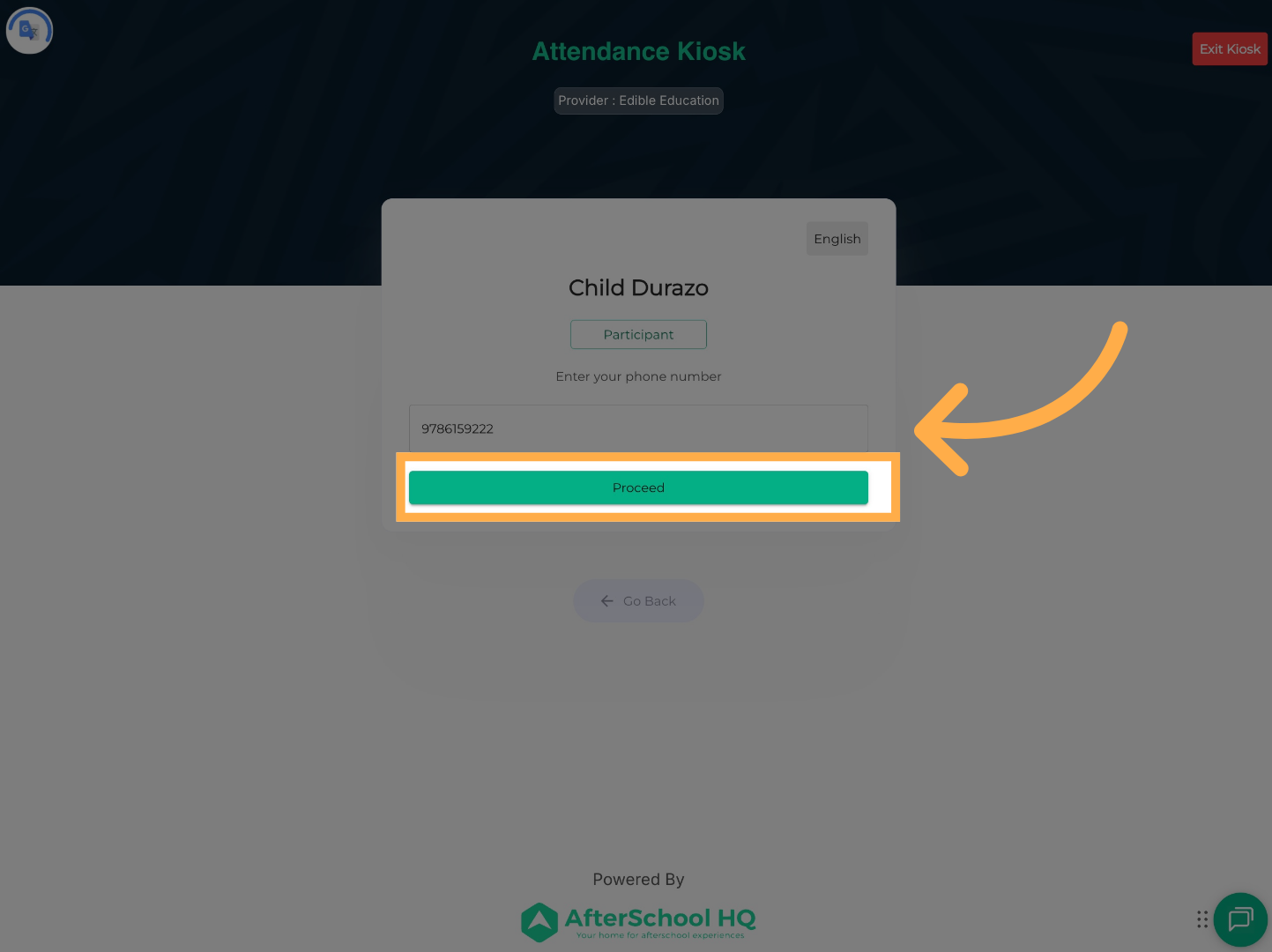 Enter your Phone Number