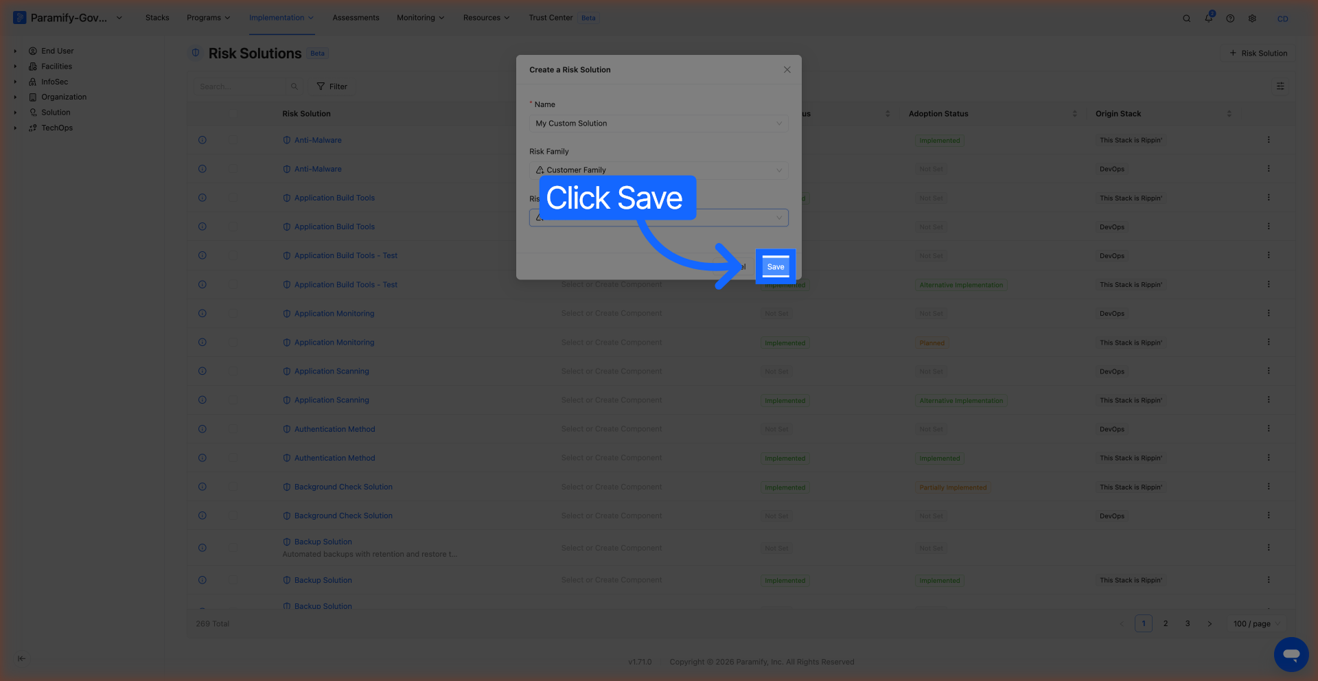 Save Risk Solution