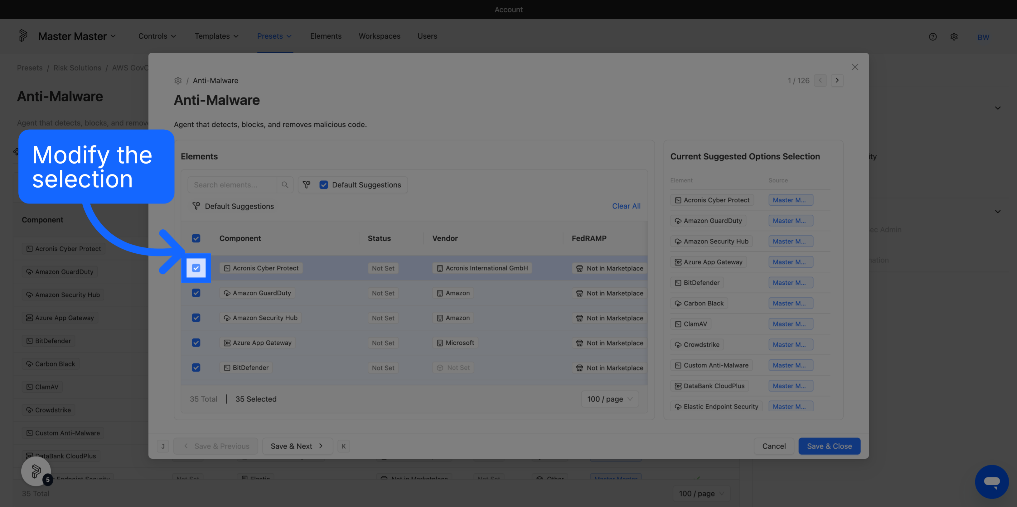 Enable Feature Setting