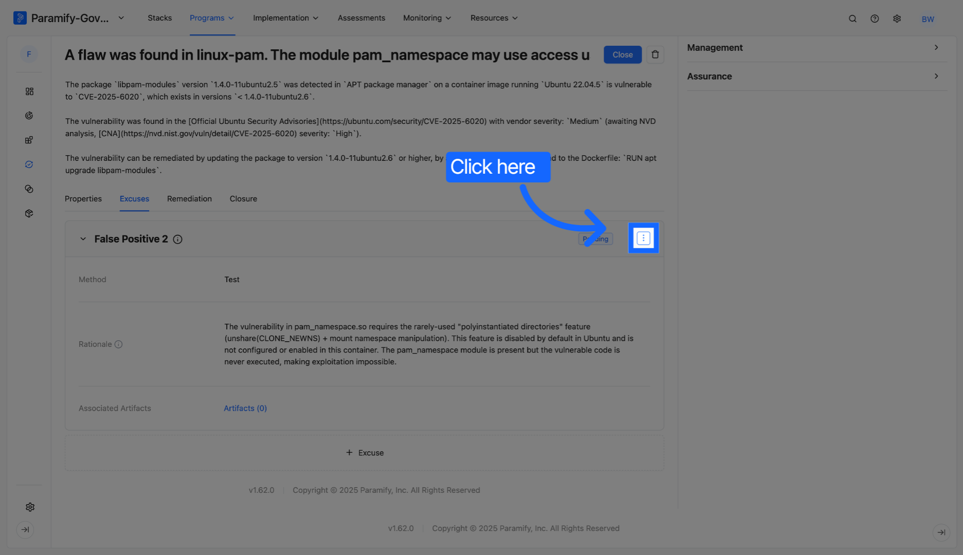 Access Change Excuse Link