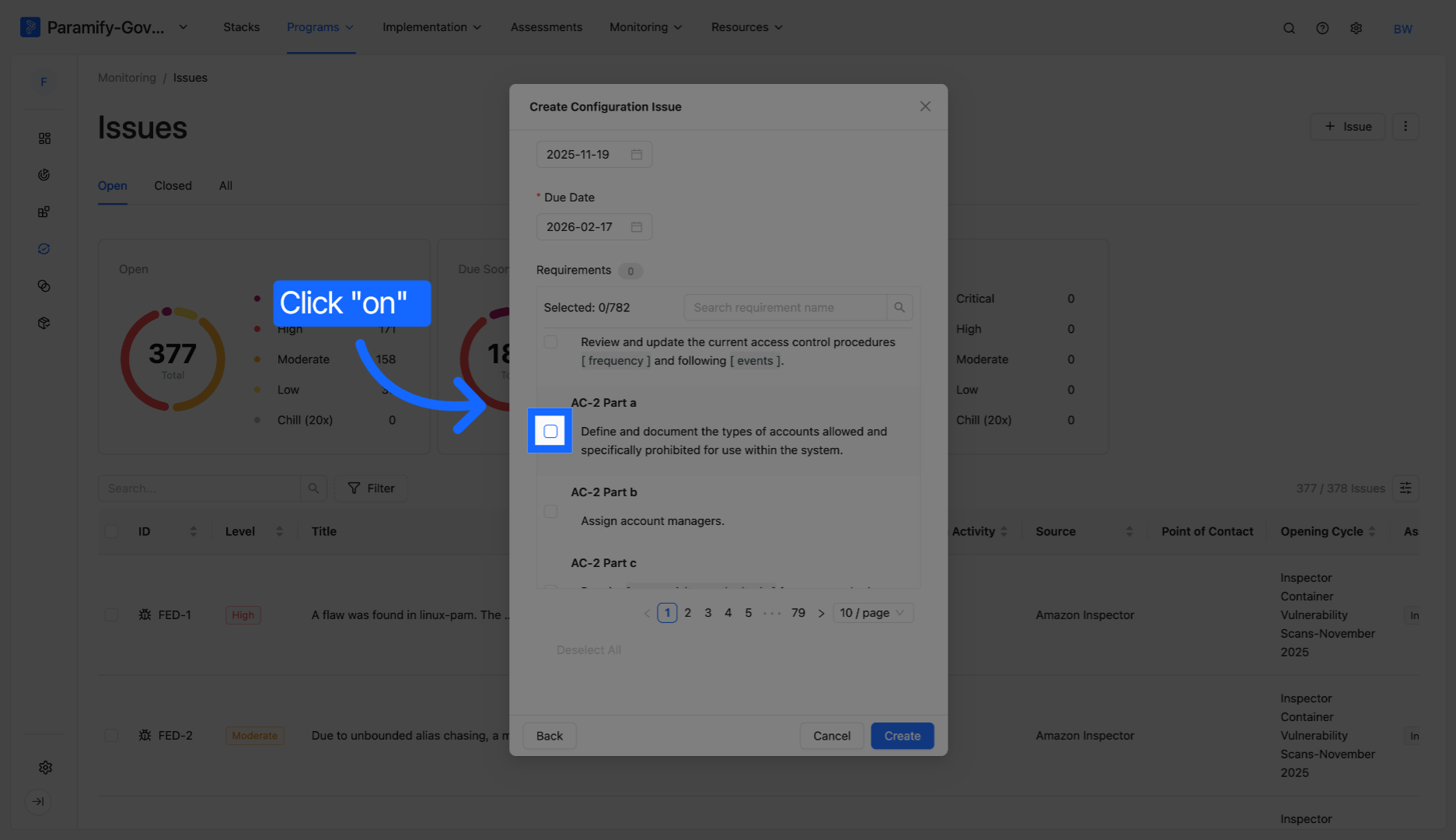Enable Authentication Option