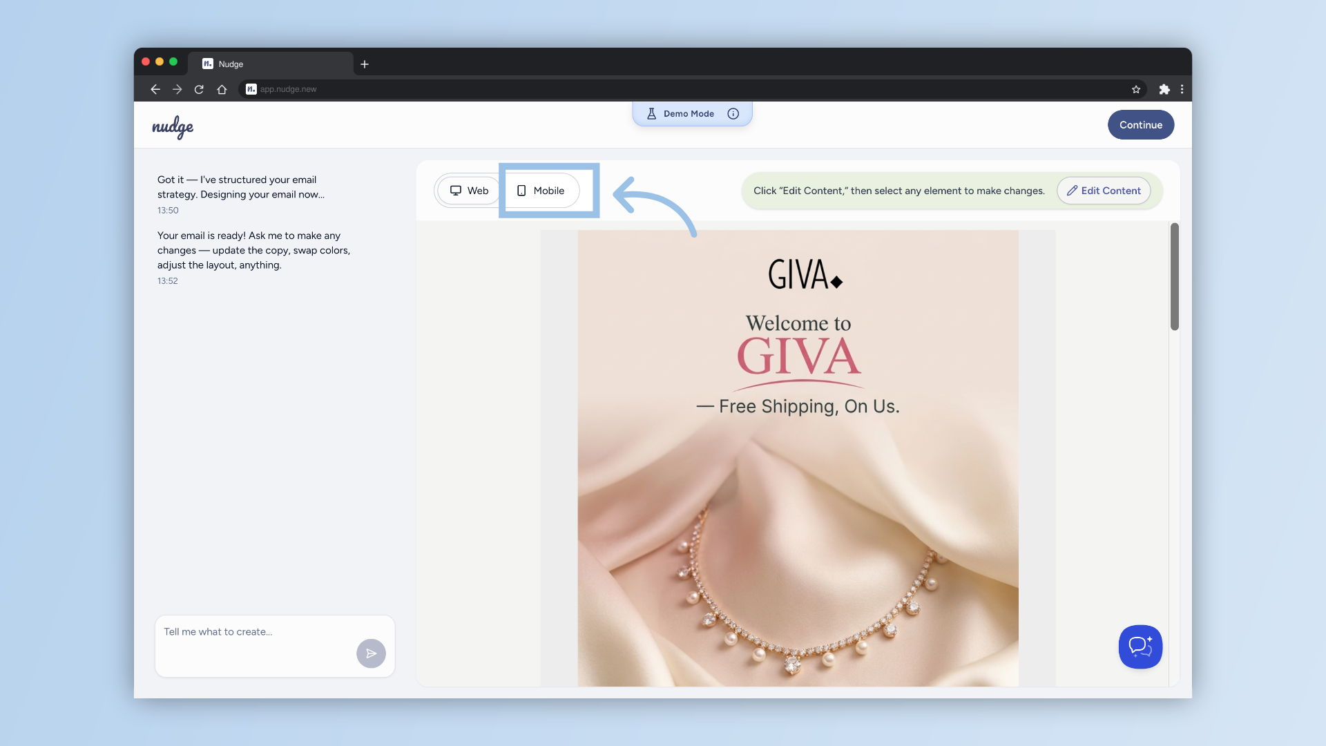 Check Mobile and Desktop Views