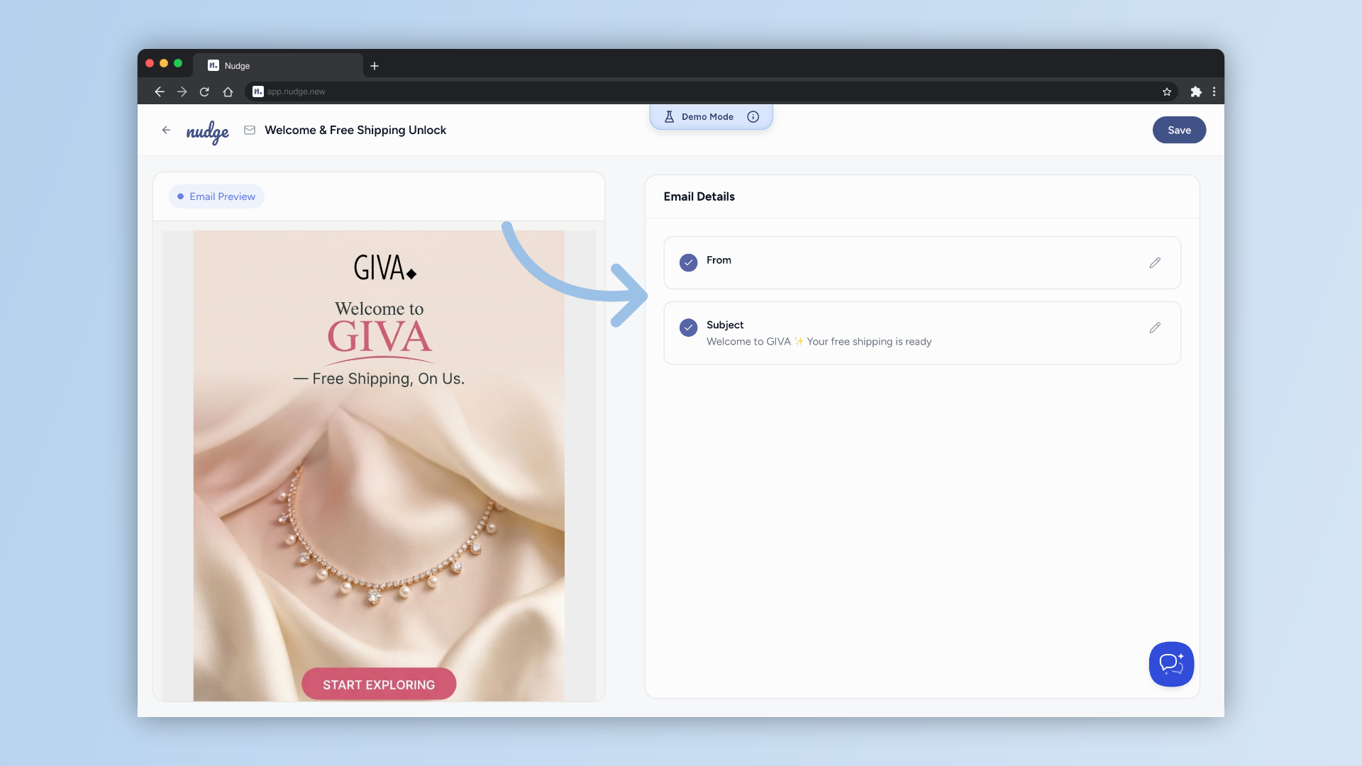 Edit Email Sender Details