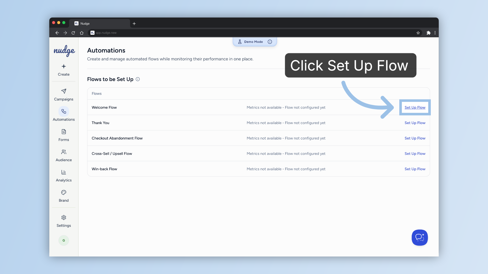 Open Flow Setup