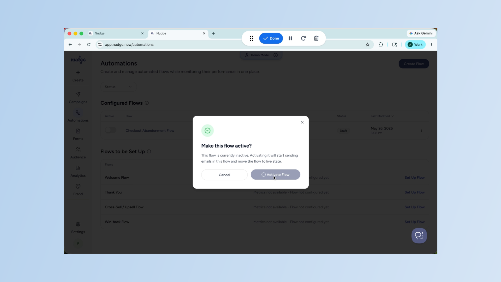 Automate Customer Email Trigger