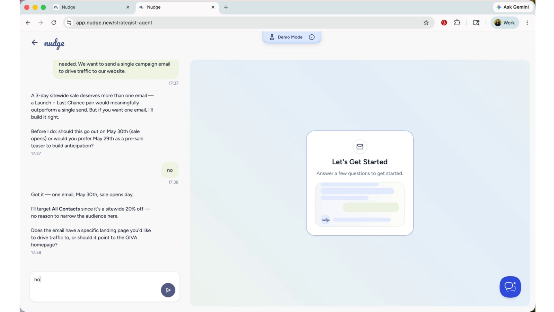 Shaping Campaign Blueprint