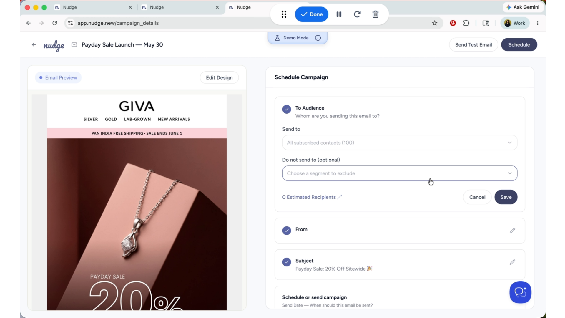 Estimating Campaign Reach