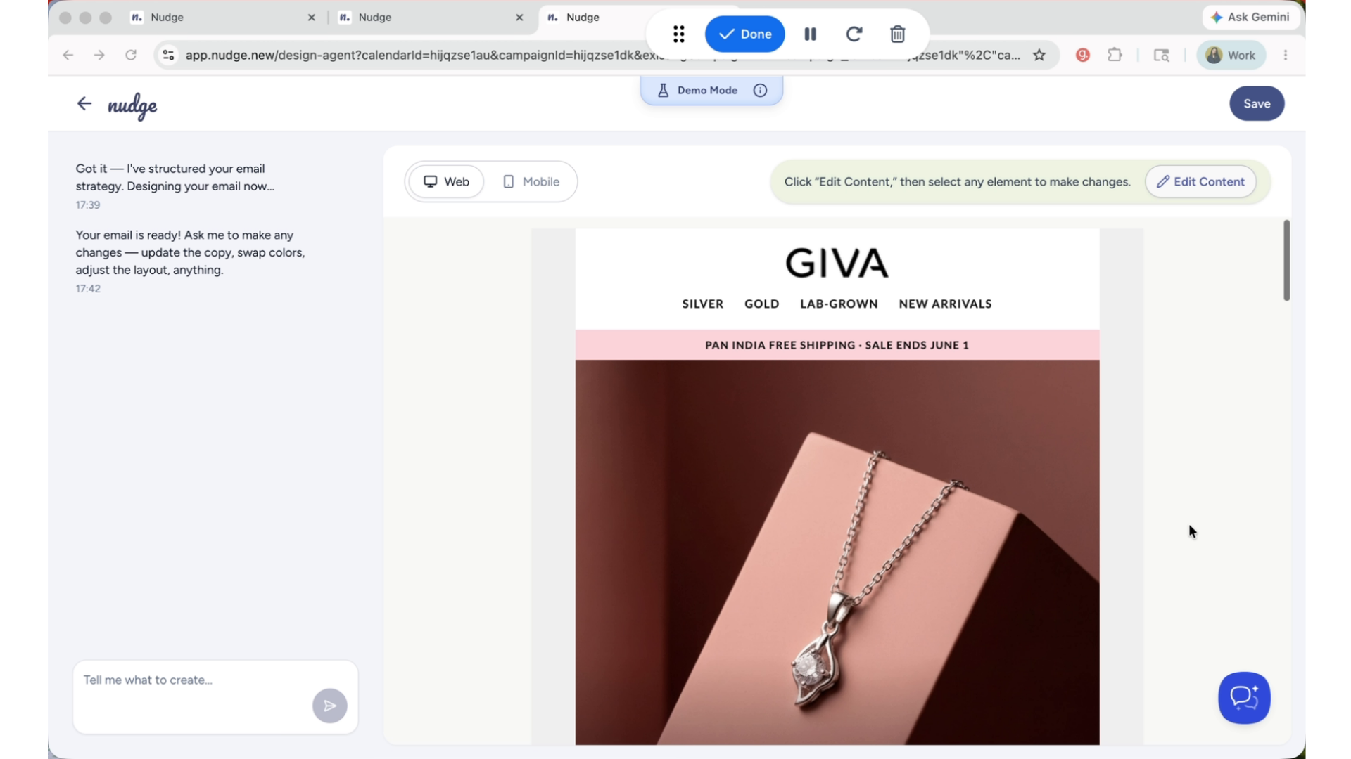 Reviewing Email Campaign Structure