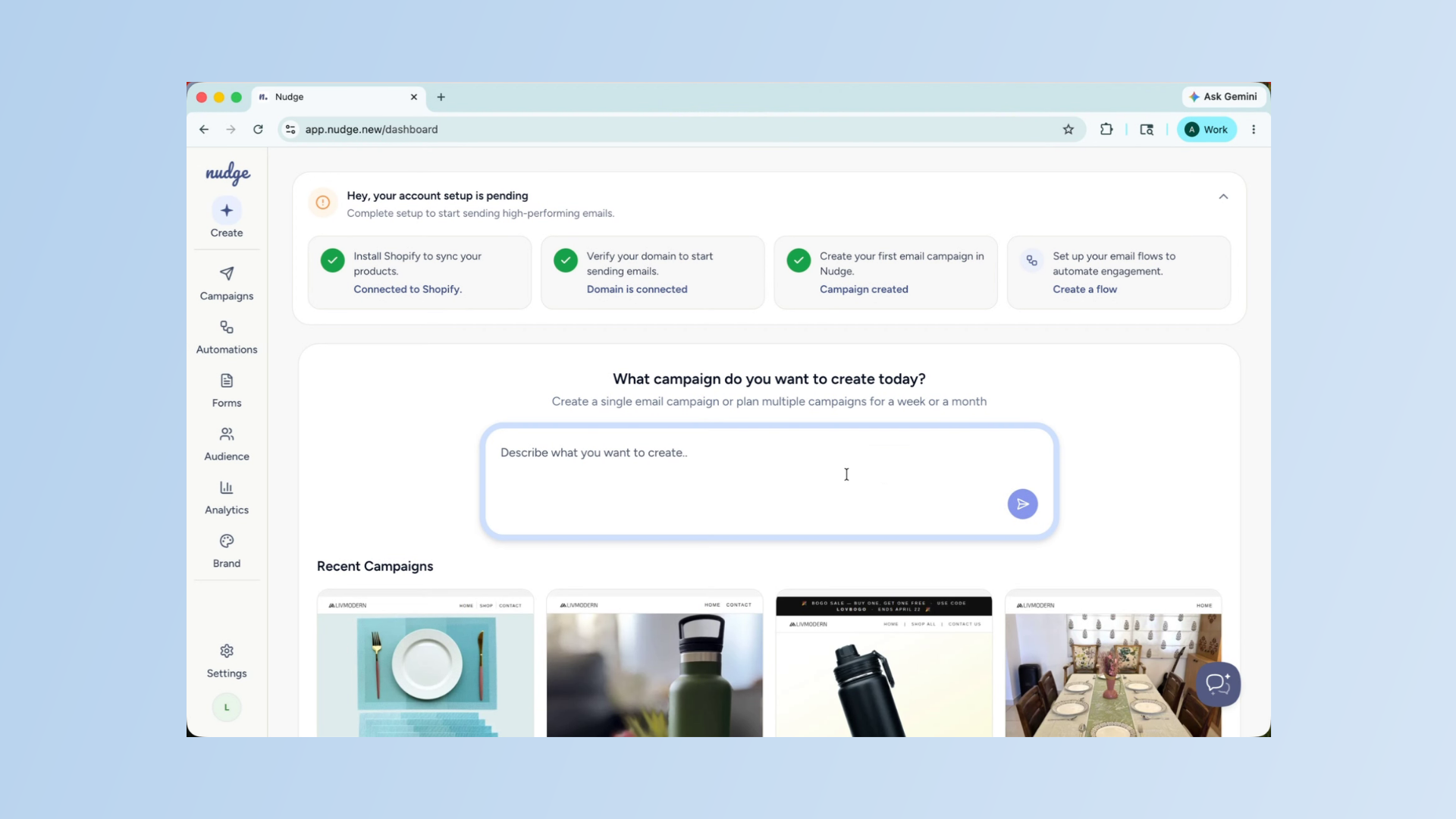 Navigate Analytics Dashboard Tabs