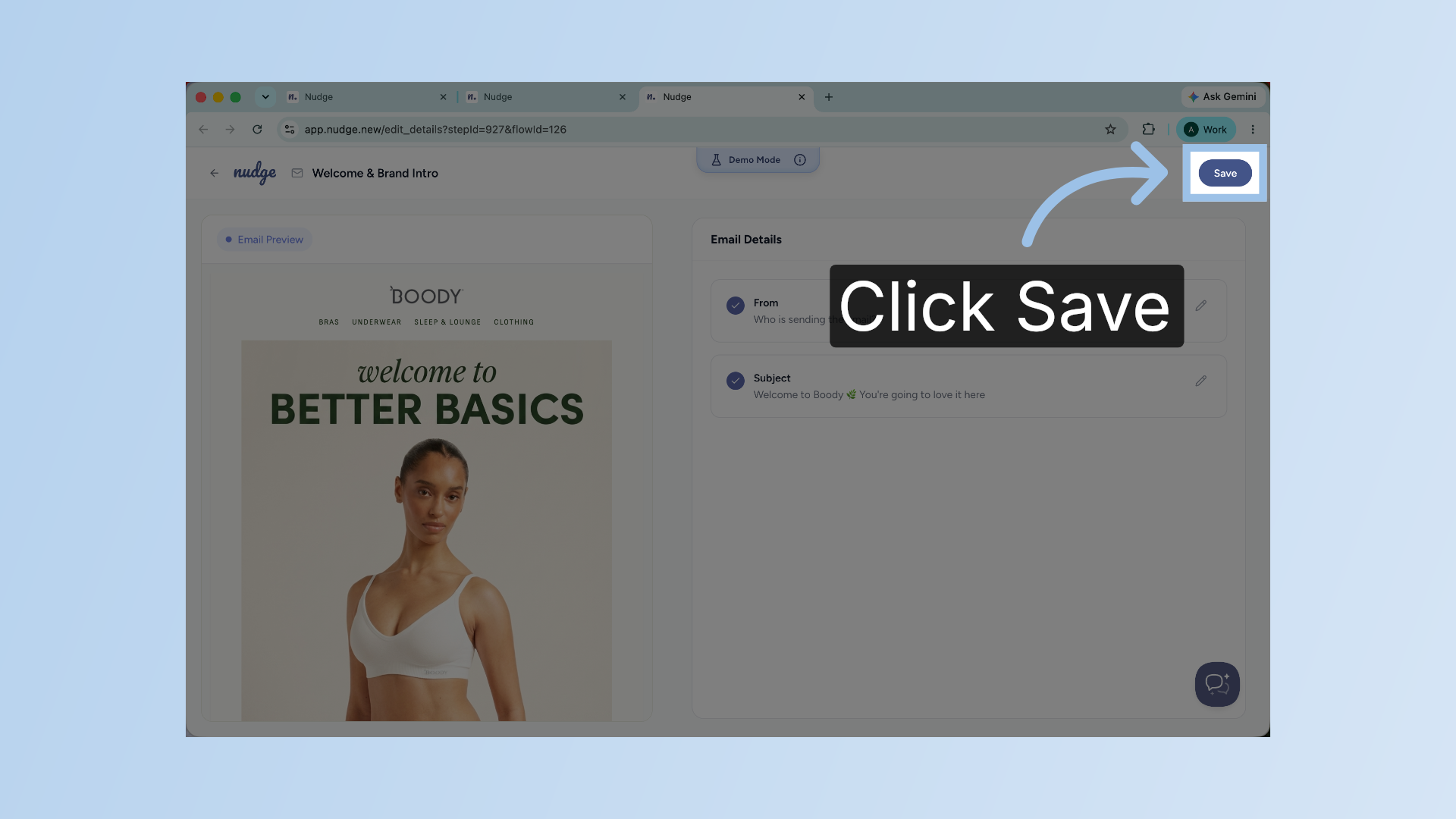 Save Your Work