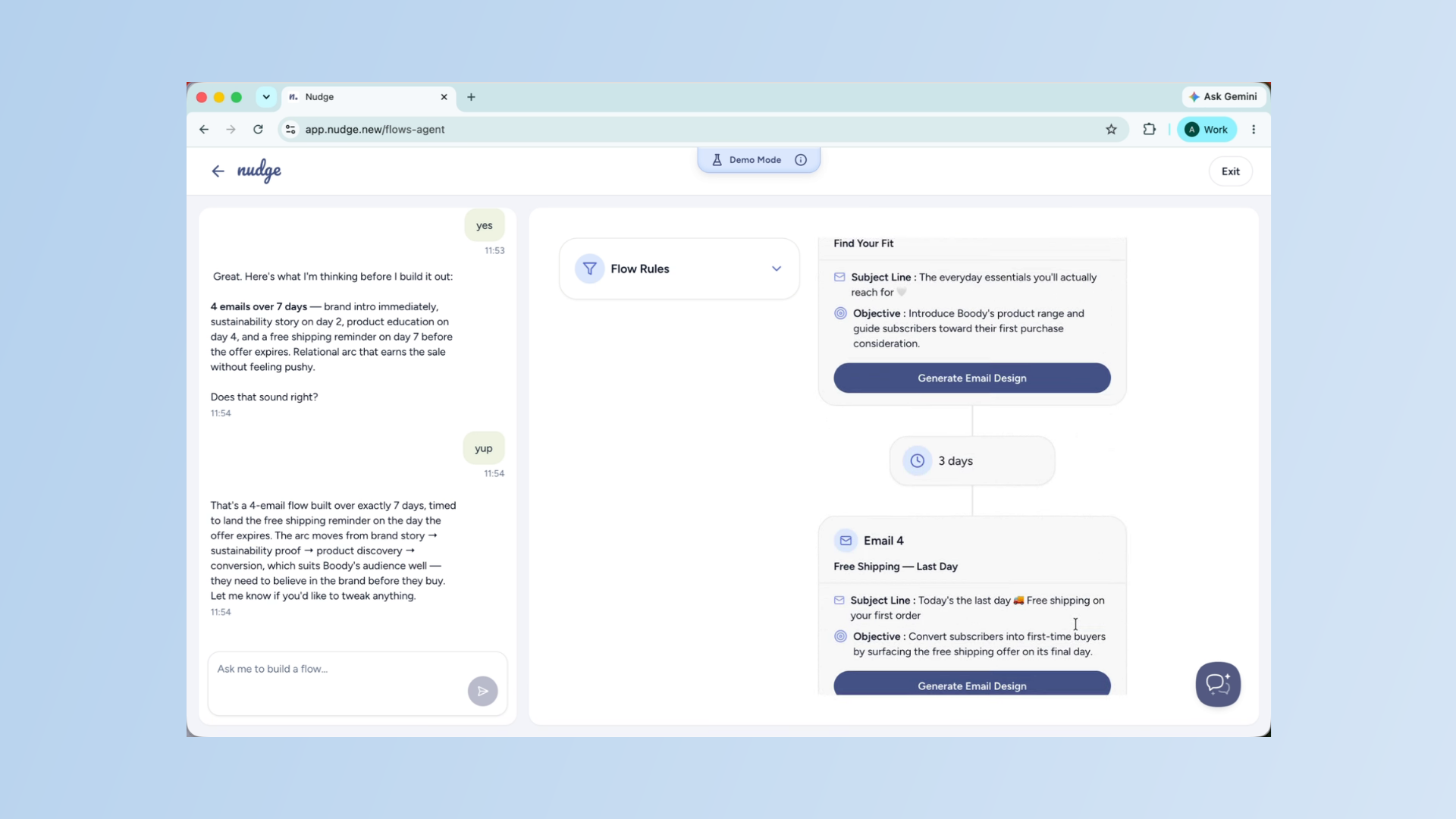 Generate Email Design